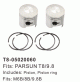2 STROKE - PISTON, PISTON RING & BEARING  - PARSUN T8/9.8 - TOHATSU M6B/8B/9.8 - T8-05020060 - Parsun